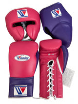 Winning Hot Pink and Purple Boxing Set, 6 oz to 18 oz Gloves