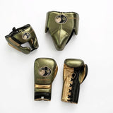 Grant Olive Green Metallic Set, Black and Gold Palm