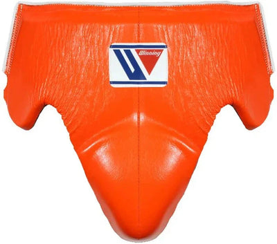 Winning Orange Groin Guard, Bright Full-Color Protector