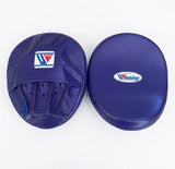 Winning Deep Indigo Navy Focus Mitts for Pad Holders