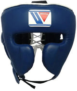 Winning Navy Blue Cheek Protector Headgear for Sparring