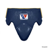 Winning Navy Groin Guard with Yellow Piping, S to XL