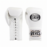 Cleto Reyes All-White Boxing Gloves with White Laces