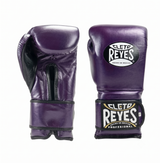 Cleto Reyes Purple Metallic Boxing Gloves, Lace Up or Velcro