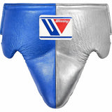 Winning Royal Blue and Silver Split Groin Protector