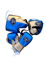 No Boxing No Life Royal Blue and Gold Split Boxing Set