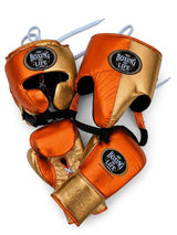 No Boxing No Life Orange and Gold Metallic Boxing Set
